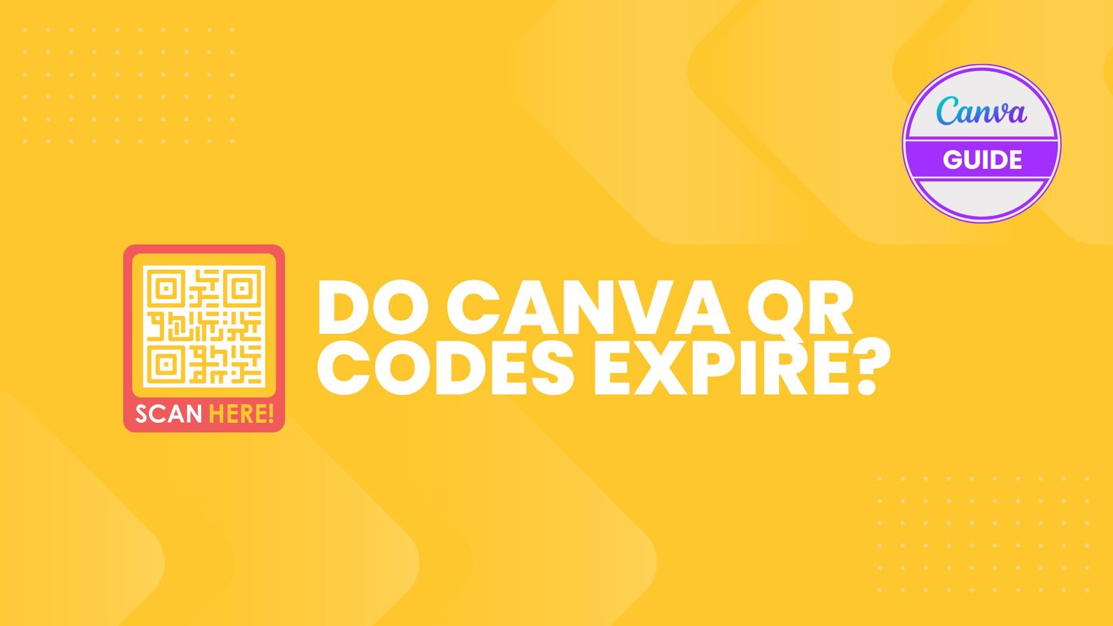 Do Canva QR Codes Expire - Full Details