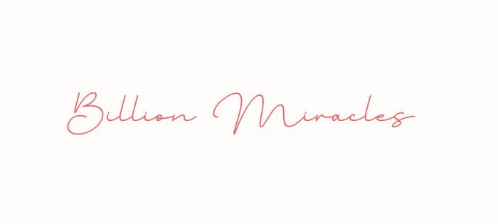 Best aesthetic formal script fonts on Canva Billion Miracles