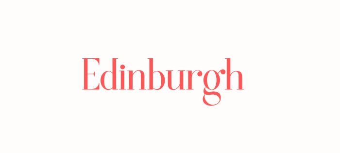 Best aesthetic serif fonts on Canva Edinburgh