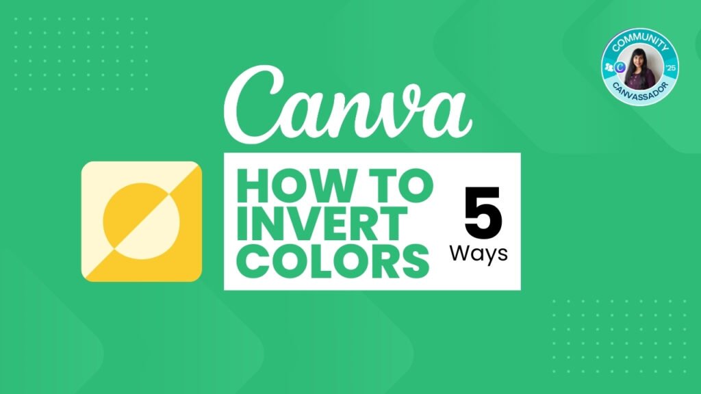 How to Invert Colors in Canva - YouTube Thumbnail