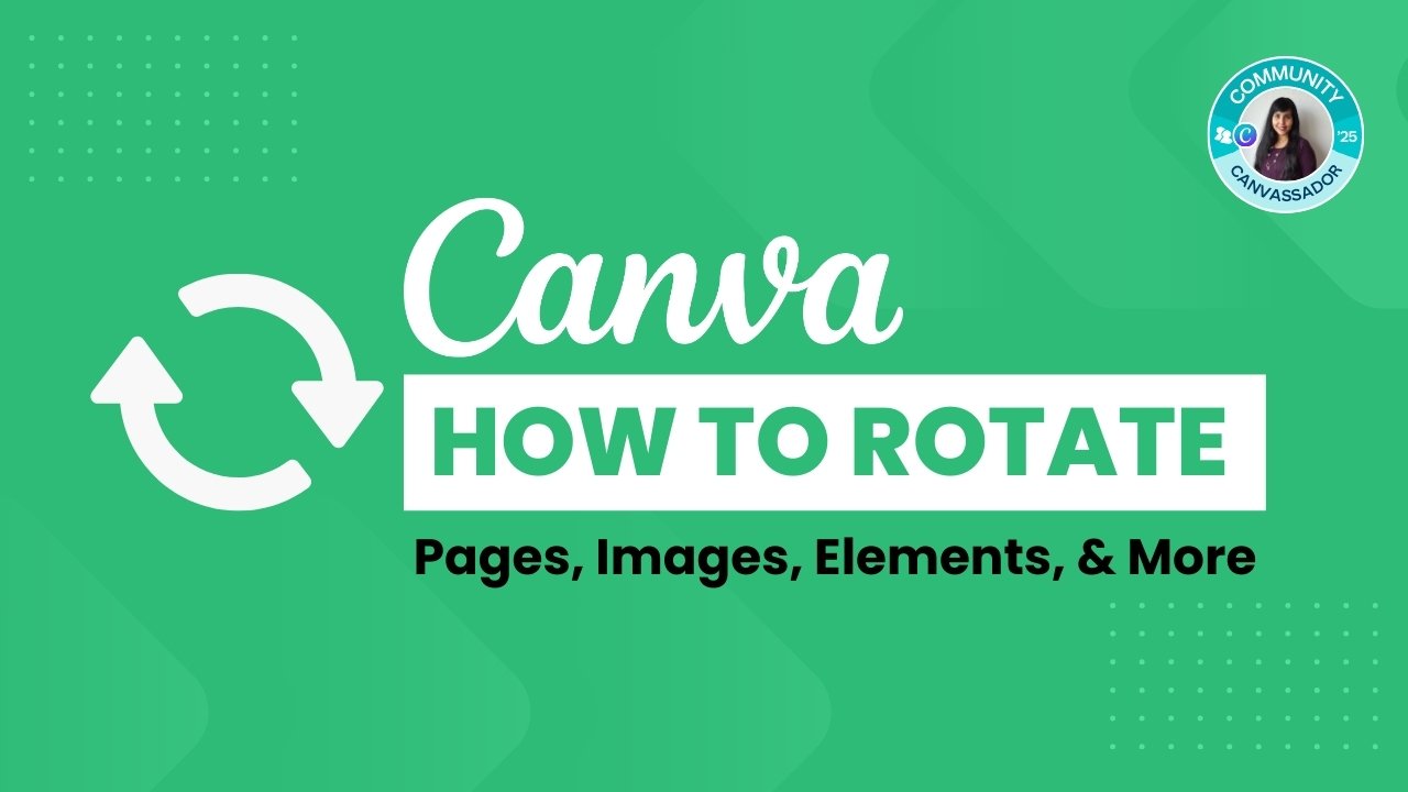 How to Rotate in Canva