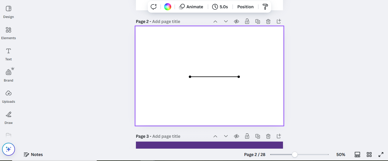 Add the elements